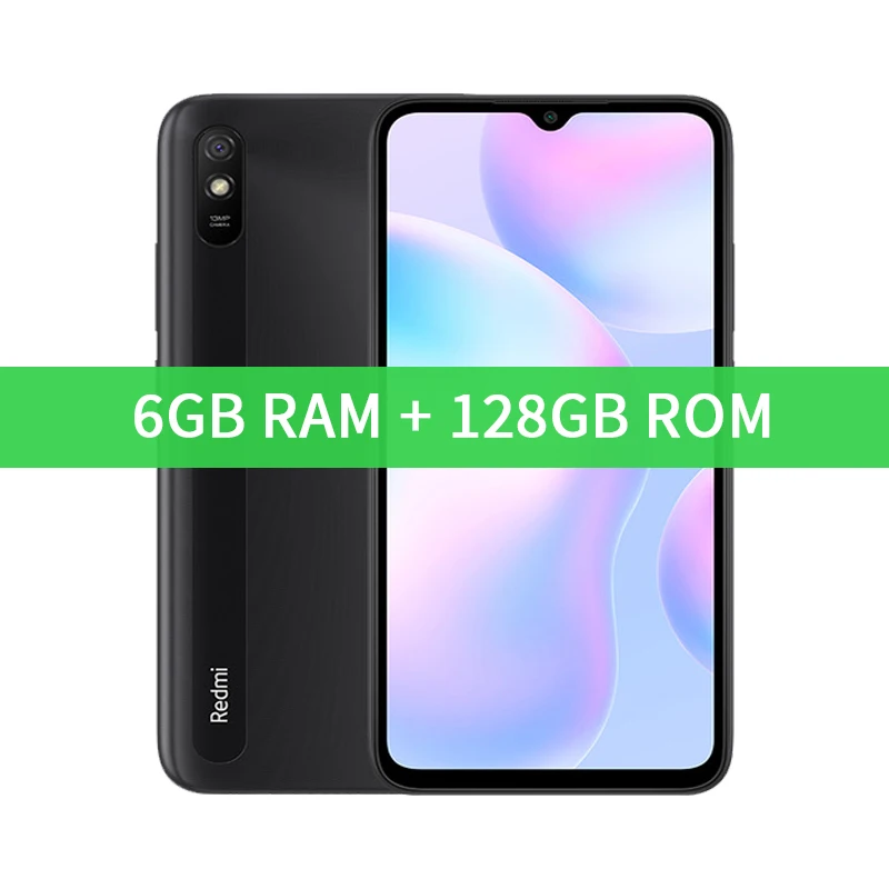 Smartphone Xiaomi Redmi 9A Global Rom 4GB/6GB 64GB/128GB 5000mAh 6.53 inch MTK Helio G25 Octa Core 13MP 4G Smartphone used phone