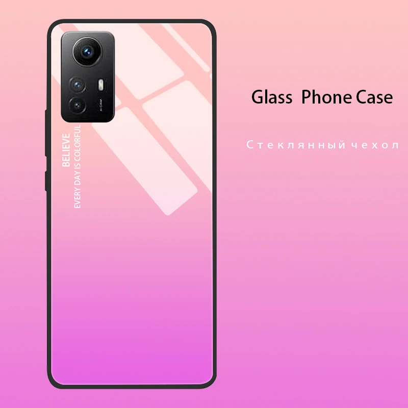 Etui ze szkła hartowanego do Xiaomi 12T 13T Pro etui twarde etui do Xiaomi Mi 11 10 T Pro 10 t 12 12x12t 13 Lite 5G Case TPU zderzak — zdjęcie produktu 6