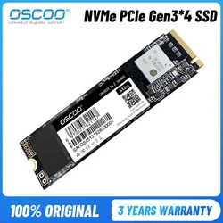 OSCOO 노트북 데스크탑용 고속 솔리드 스테이트 디스크 하드 드라이브, M2 NVMe SSD, 256GB, 512GB, M.2 PCIe NVME SSD