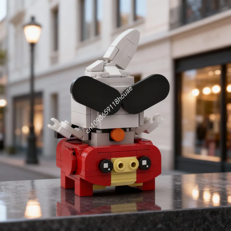 

Набор конструктора MOC Brickheadz Orbulon, 145 деталей, модель архитектурного сооружения, рождественский подарок, сборка своими руками, развивающая игрушка, креативная идея