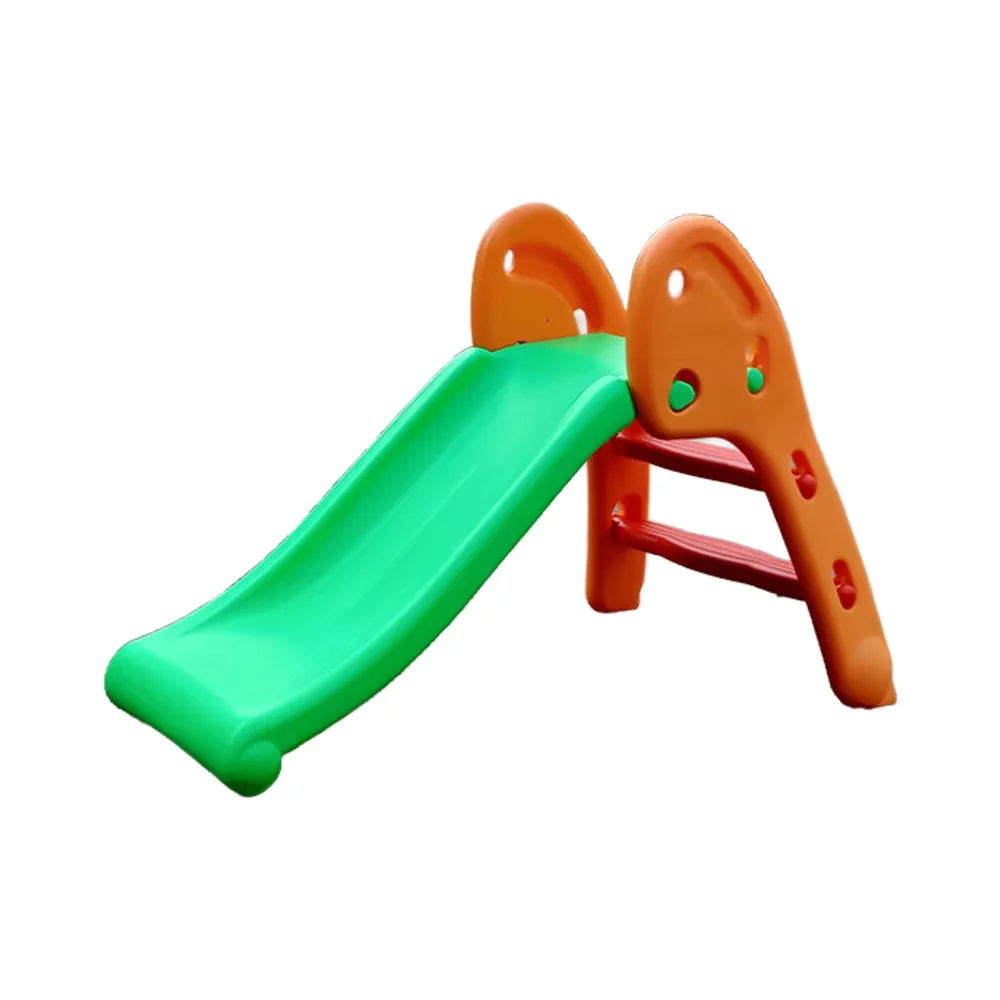 

Мини-одиночная складная пластиковая горка для дома и улицы для малышей из HDPE и полиэтилена для батутного парка и сада