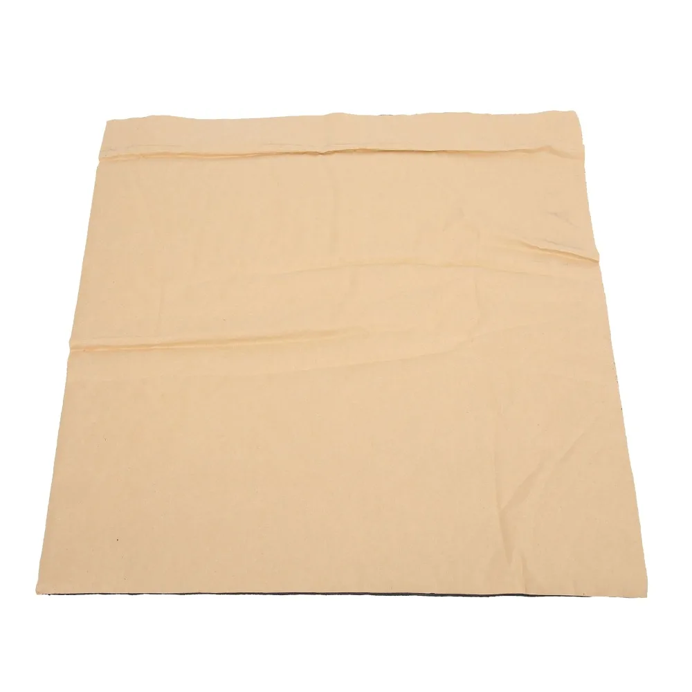 350x350mm/13.8 x 13.8in Heated Bed Insulation Mat Lightweight Foam Foil Insulation Sticker Hotbed Thermal Pad