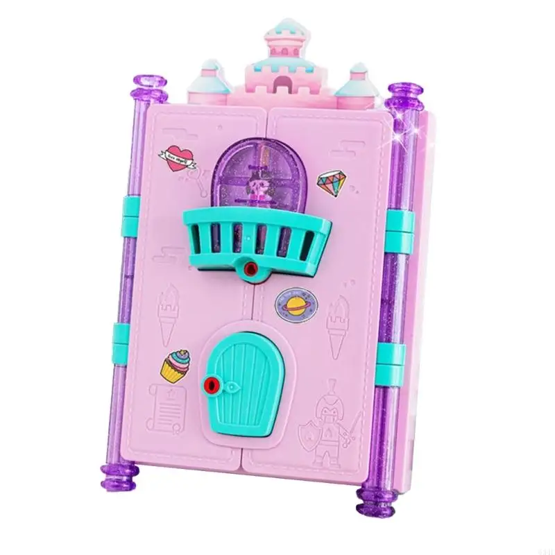

634F Girls Toy with Lock and Key Set Includes Notebook Staionery Accessory