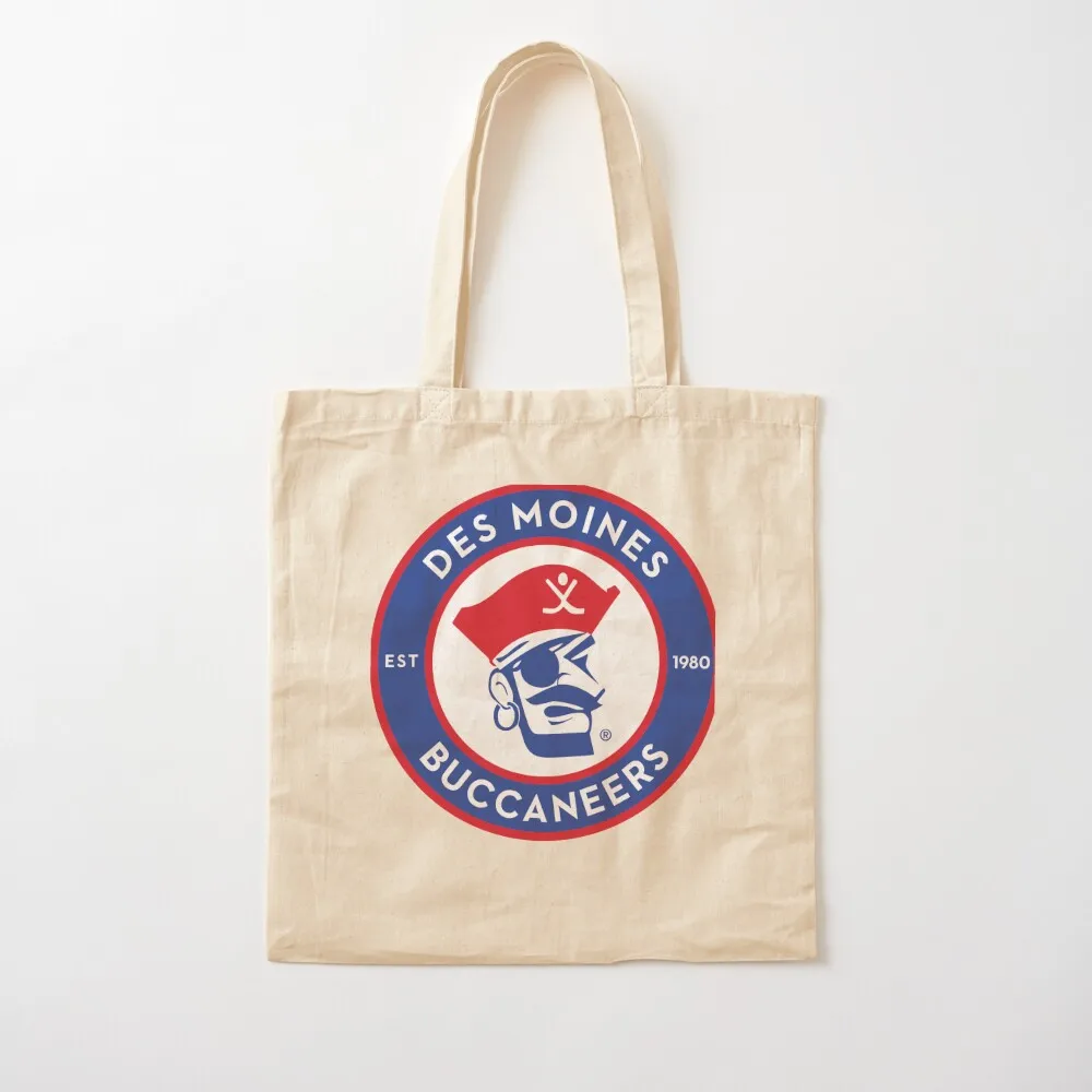 Des Moines Buccaneers Classic T-Shirt Tote Bag cute pouch bag canvas tote bags