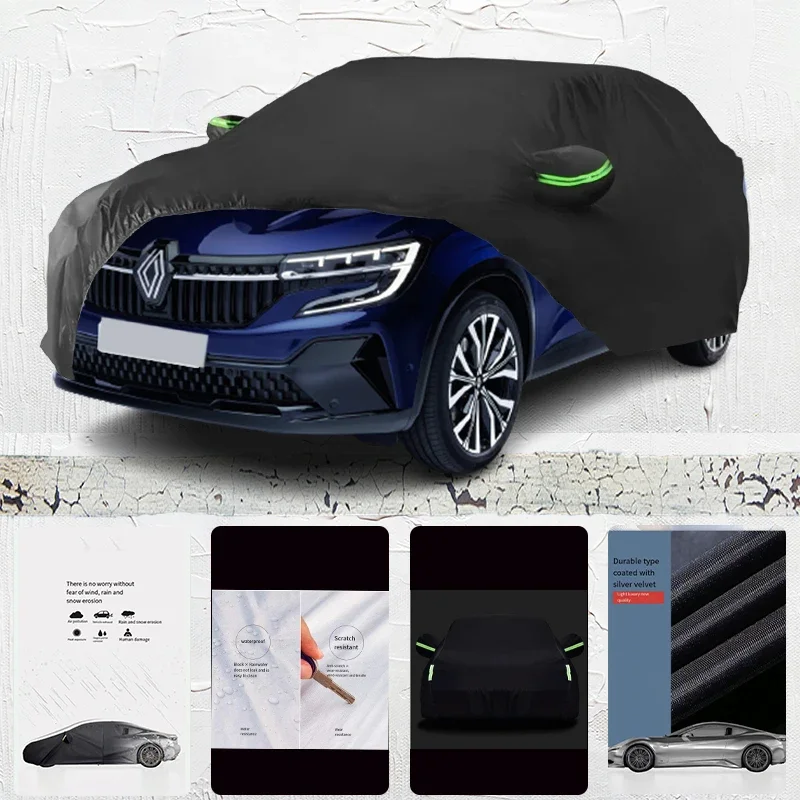 

For Renault Espace Anti-UV Sun Shade Rain Snow Resistant Dustproof Black cover Car umbrella Full Car Cover Outdoor Protection