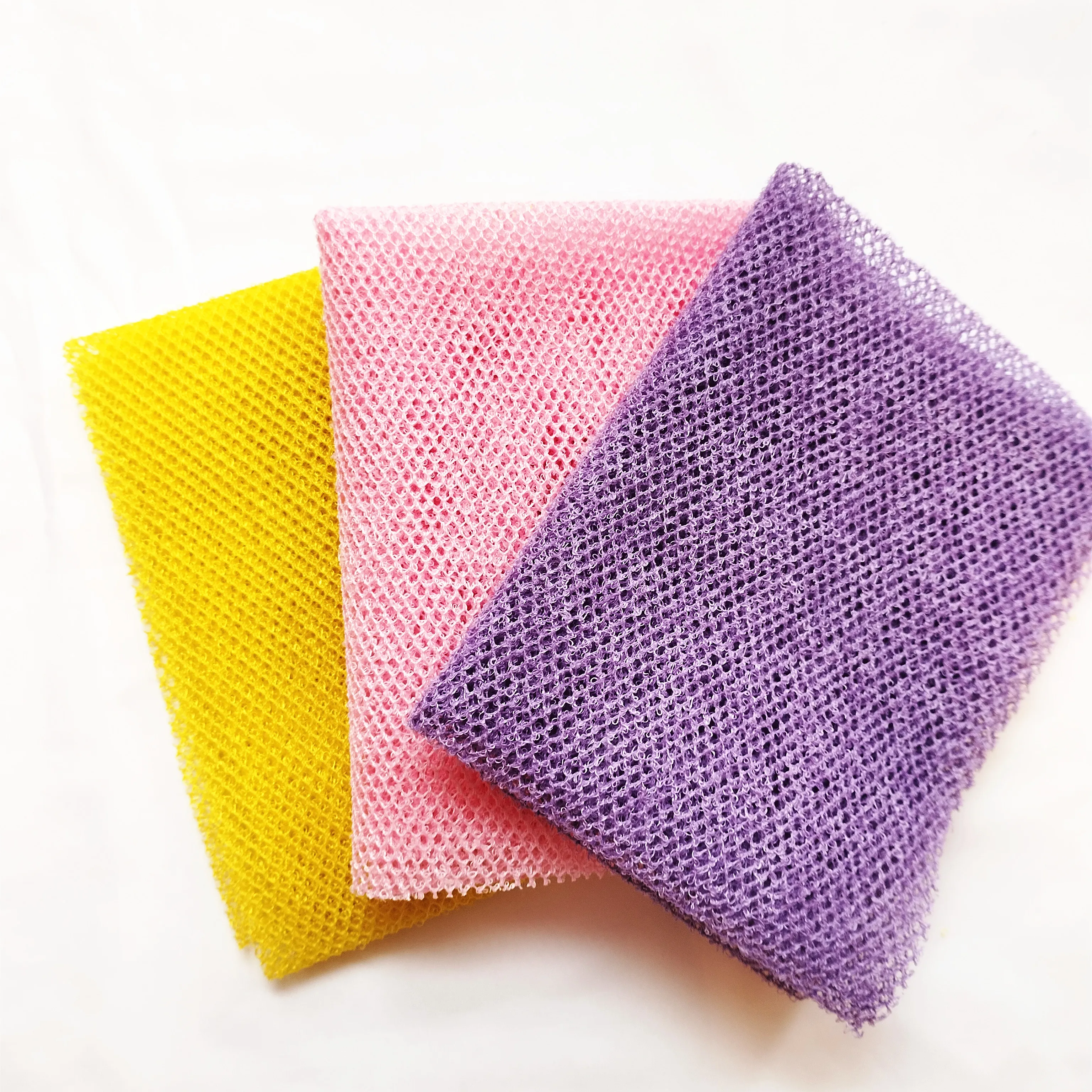 

African Exfoliating Net, 1 Pieces Nylon African Bath Sponge Net, African Net Long Net Bath Sponge Shower Body Scrubber