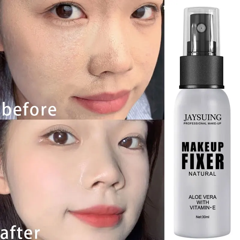 2pcs Makeup Setting Spray For Face Transfer-proof Long-lasting Oil-free No Creasing No Separation Refreshing Quick Fixer Spray