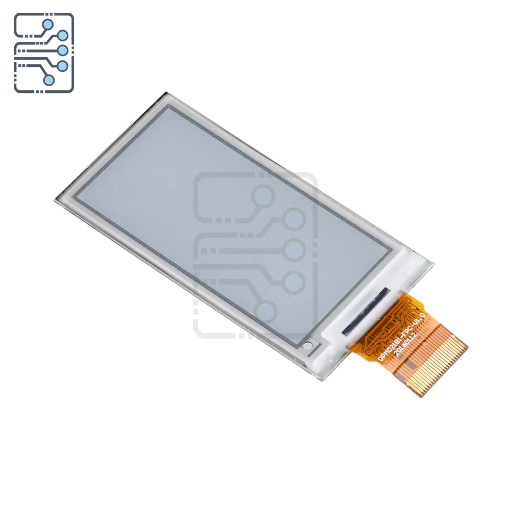 OPM021B1-FPC 2.13 polegadas display LCD 5V módulo de exibição de alto contraste adequado para instrumentação, eletrônicos de consumo