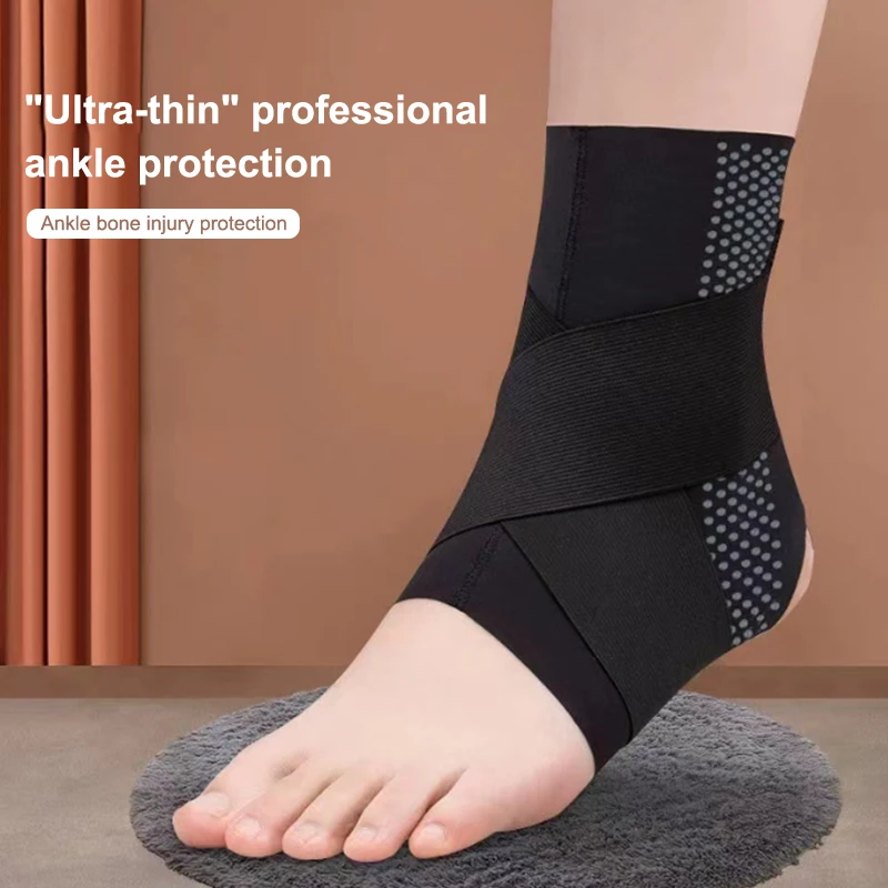Ankle Brace Sports Protection Adjustable Compression Ankle Support Running Hiking Basketball