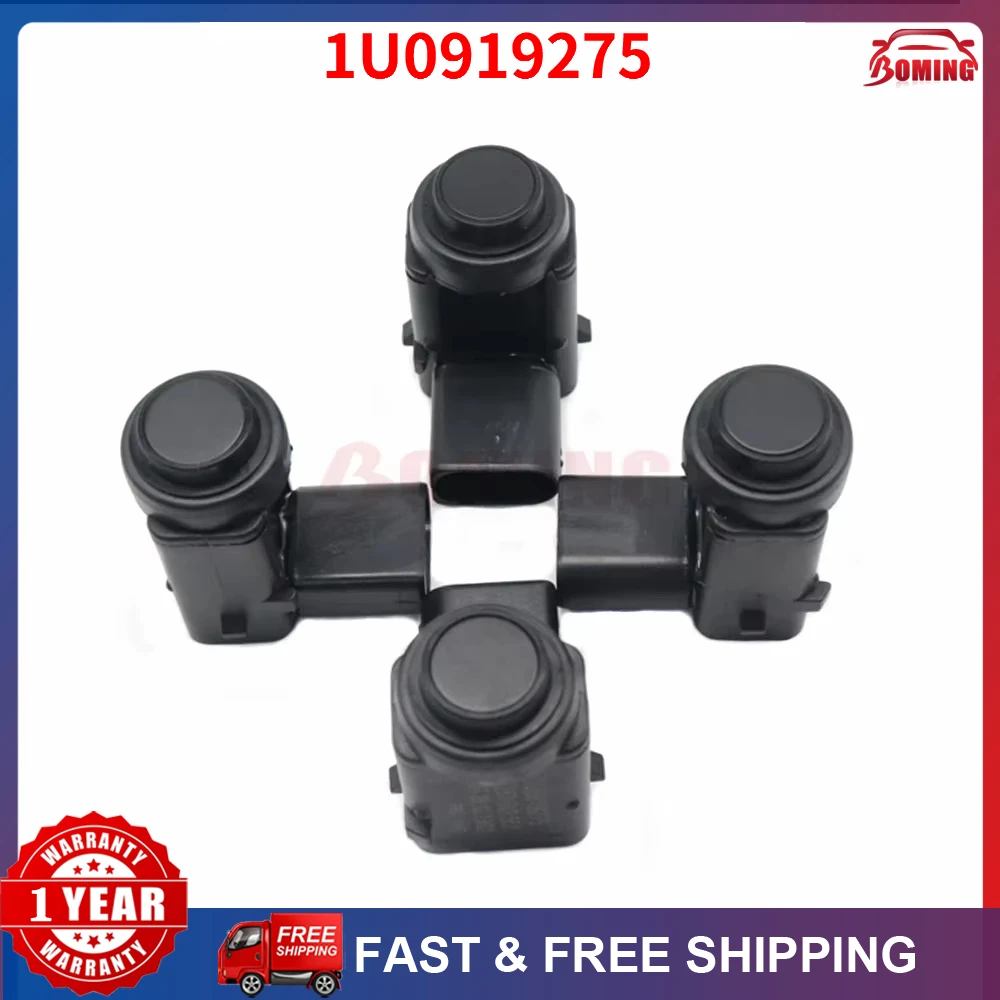 PDC Parking Bumper Reversing Radar Sensor 1U0919275 4PCS For VOLKSWAGEN EOS GOLF GTI JETTA JETTA CITY PHAETON R32 RABBIT TOUAREG