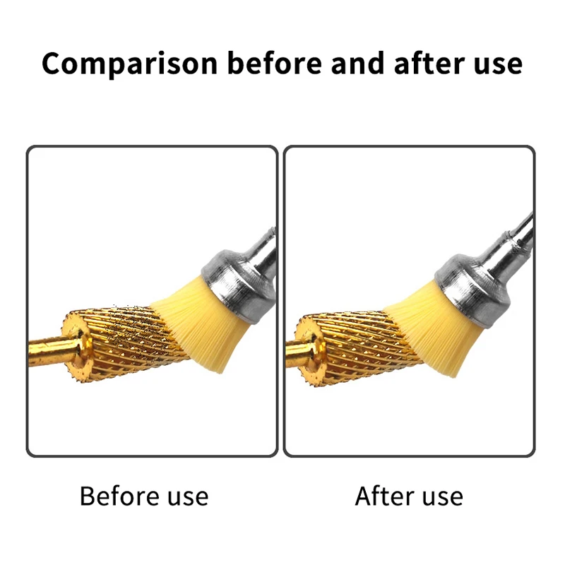 Nail Art Tool Polijstmachine Nagelboor Reinigingsborstelreiniger Elektrische nagelvijlen Frees Stofverwijderaar Booraccessoires