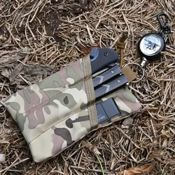 Tactical Hanging Bag Chest Rig Pendant Mini Wallet Purse Accessory Bag Outdoor Small Utility Gadget Key Cash Pouch