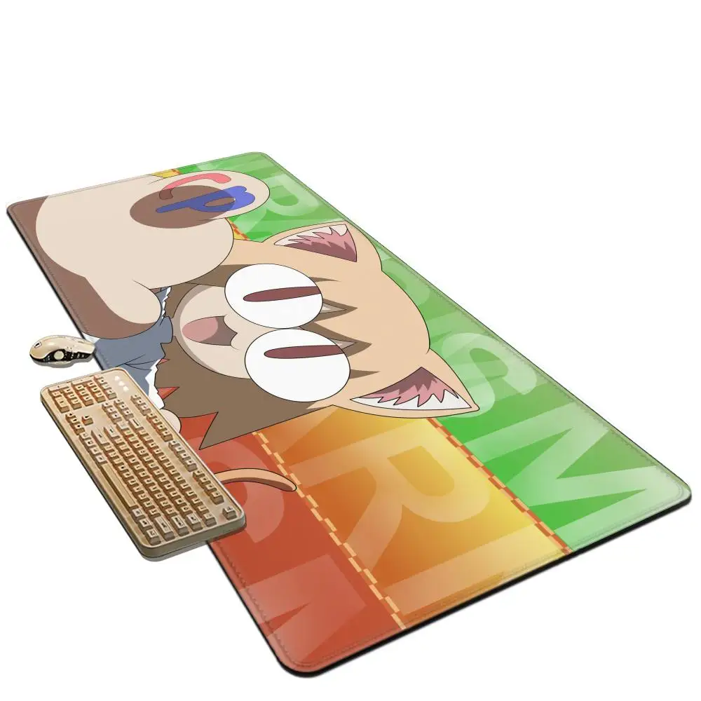 Neco-arc Gamer Cabinet Mouse Pad Anime Gaming Accessories Rubber Keyboard Office Tables Computer Desk Mat Carpet Mousepad