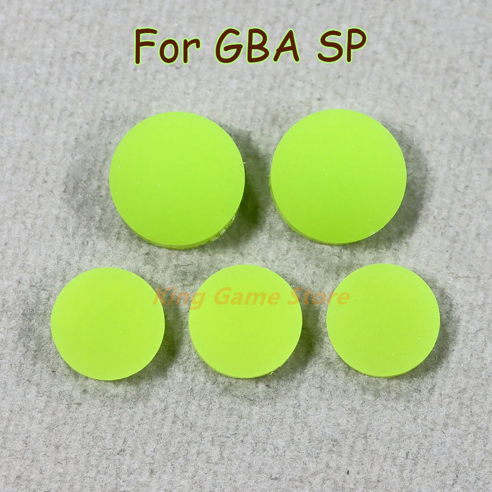 

30sets Replacement Rubber Pad For GBA SP Screw Dust Plug Cover Screw Hole Rubber Plug For Gameboy Advance SP Game Console