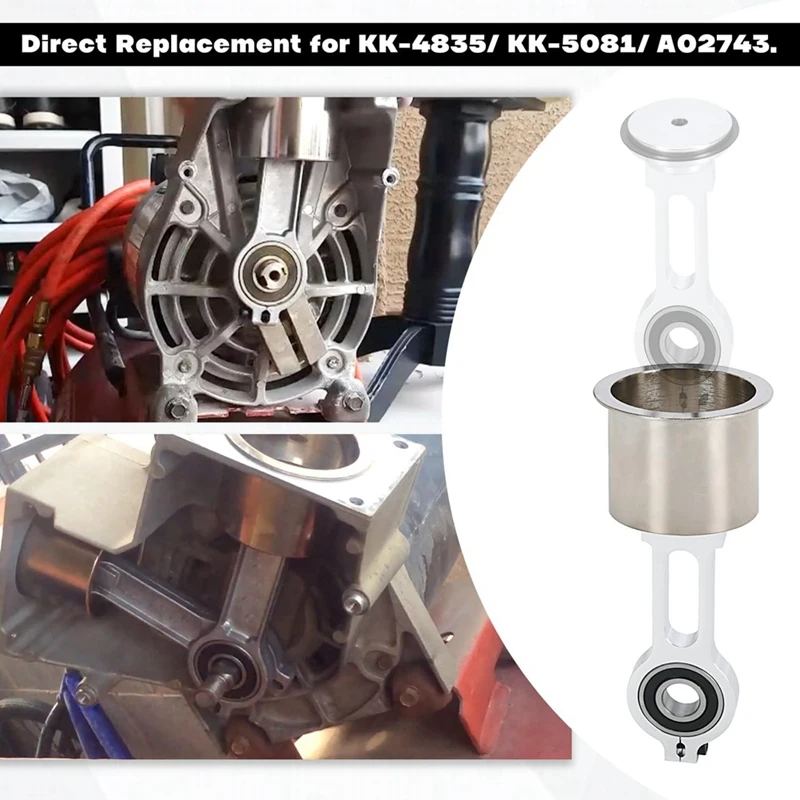 KK-4835 Compressor Piston Kit Connecting Rod Replacement Parts Accessories Cable Oil-Free Air Compressor Pump