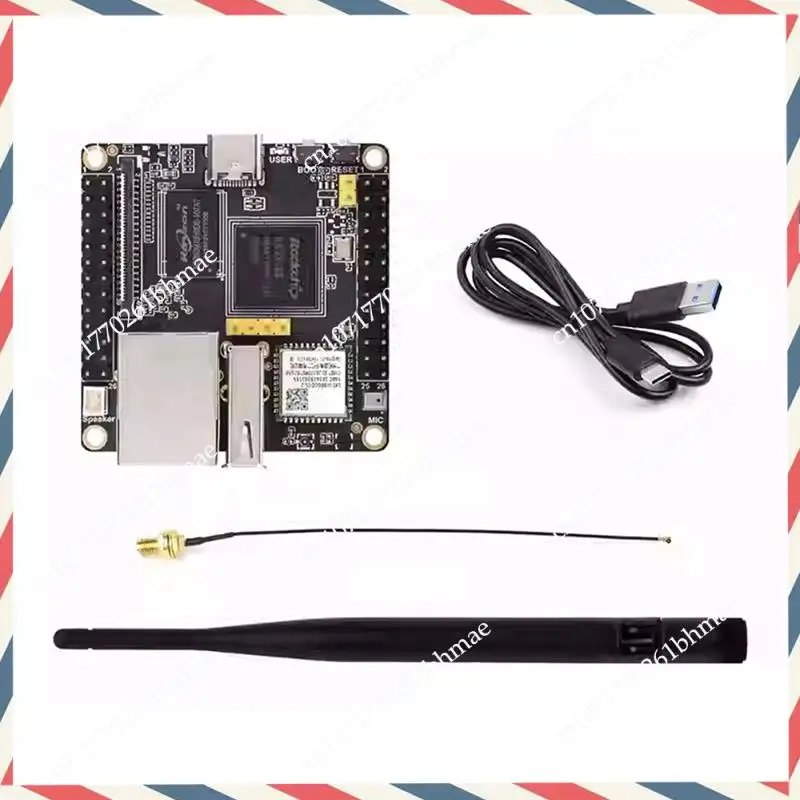 

-A21Z для Luckfox Nova, макетная плата RK3308B с модулем WIFI, встроенный EMMC-8GB, 512 МБ DDR3, кодек, аудиодекодер, модуль VAD