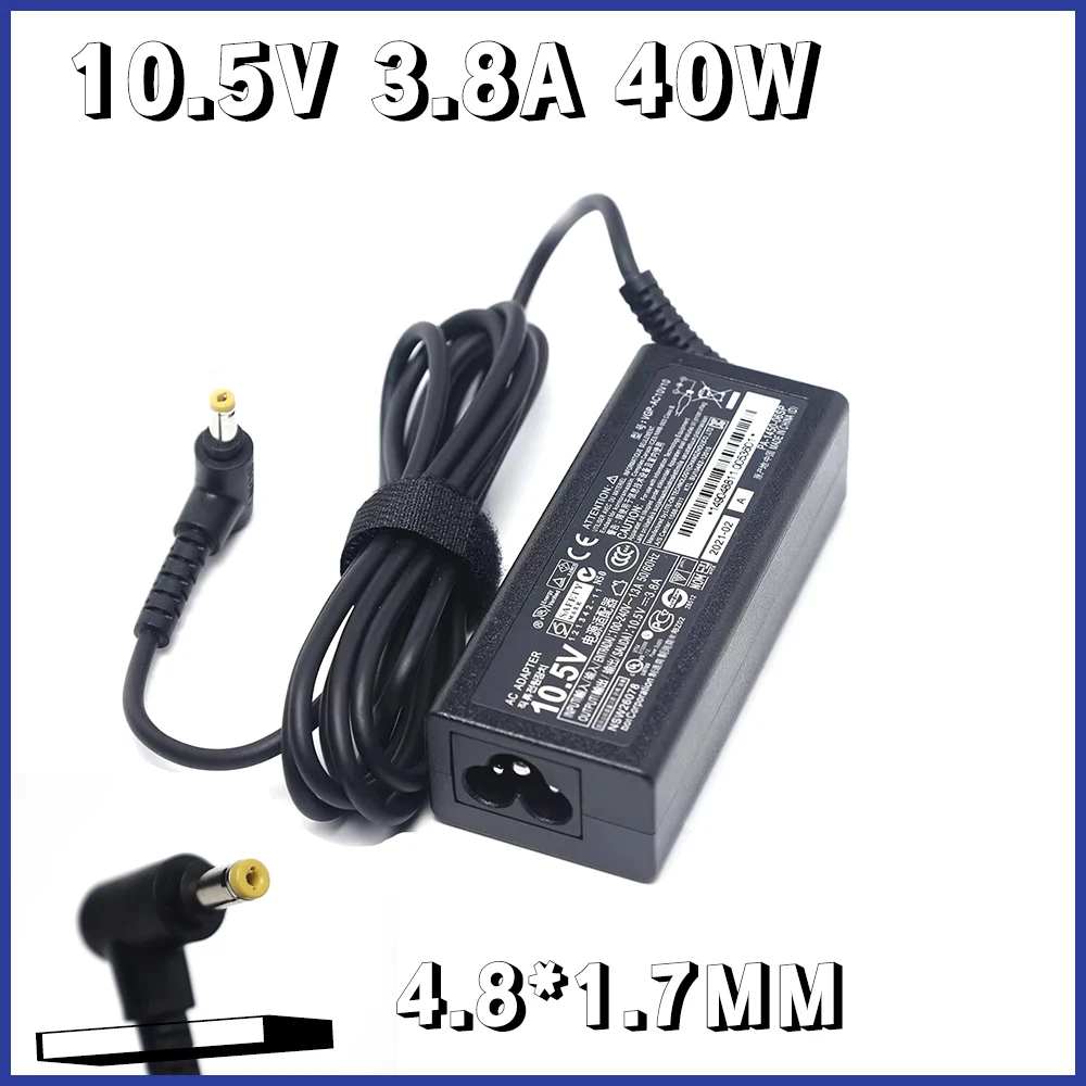 Novo 40W 10.5V 3.8A Adaptador AC Carregador Para Sony Vaio DUO11 DUO10 DUO13DUO 11 DUO 13 PRO 11 Ultrabook AC10V8 VGP-AC10V10 Laptop