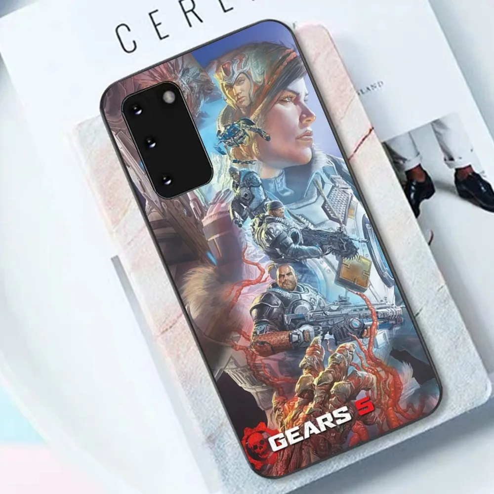 G-Gears Of-Wares Game Phone Case For Samsung S 9 10 20 21 22 23 30 23plus lite Ultra FE S10lite Fundas