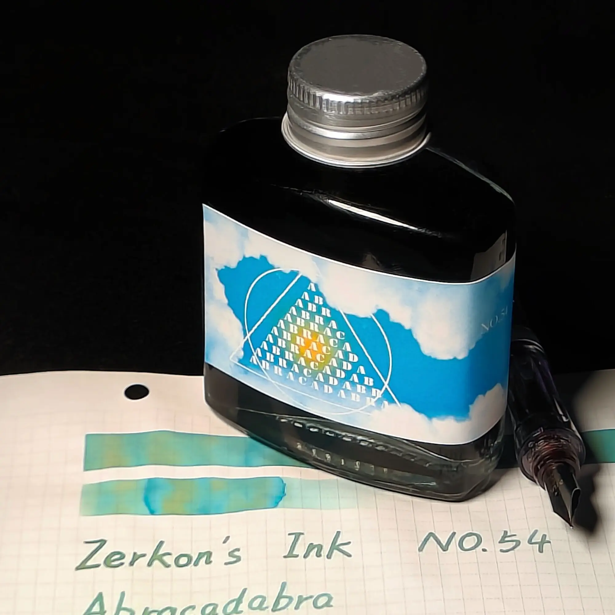 

Zercon's Ink NO.54[Abracadabra]Handaccount Writing Drawing Pen Ink