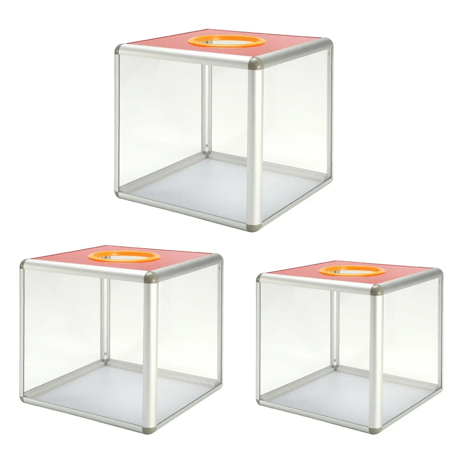 Draw Box Fundraising Box Reusable Lightweight Suggestions Box Voting Storage