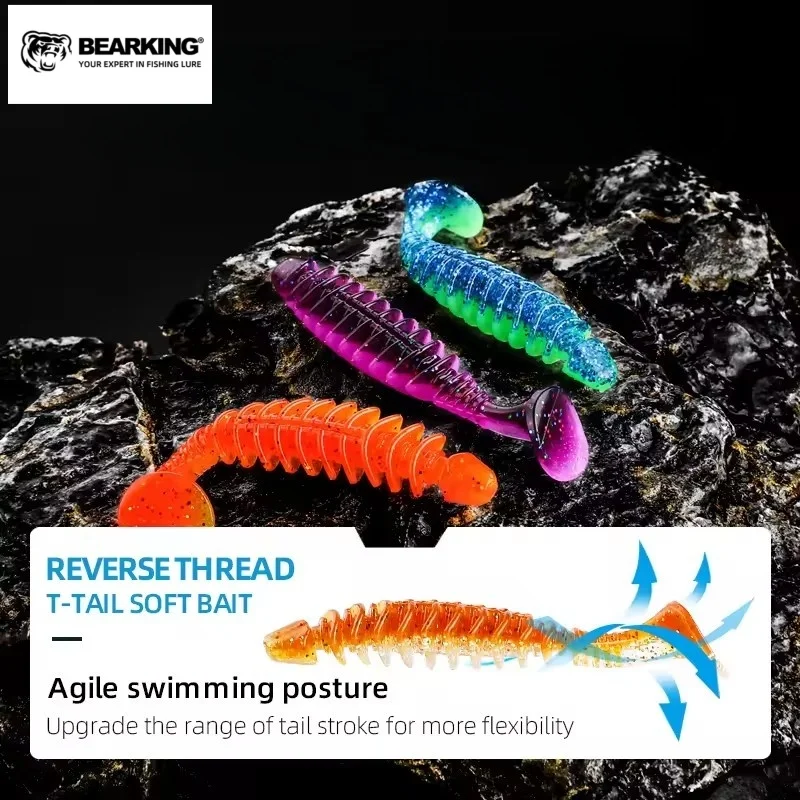BEARGING 50mm 16pcs hot fishing lure Soft Bait professional Lure crazy quality Carp Artificial Wobblers