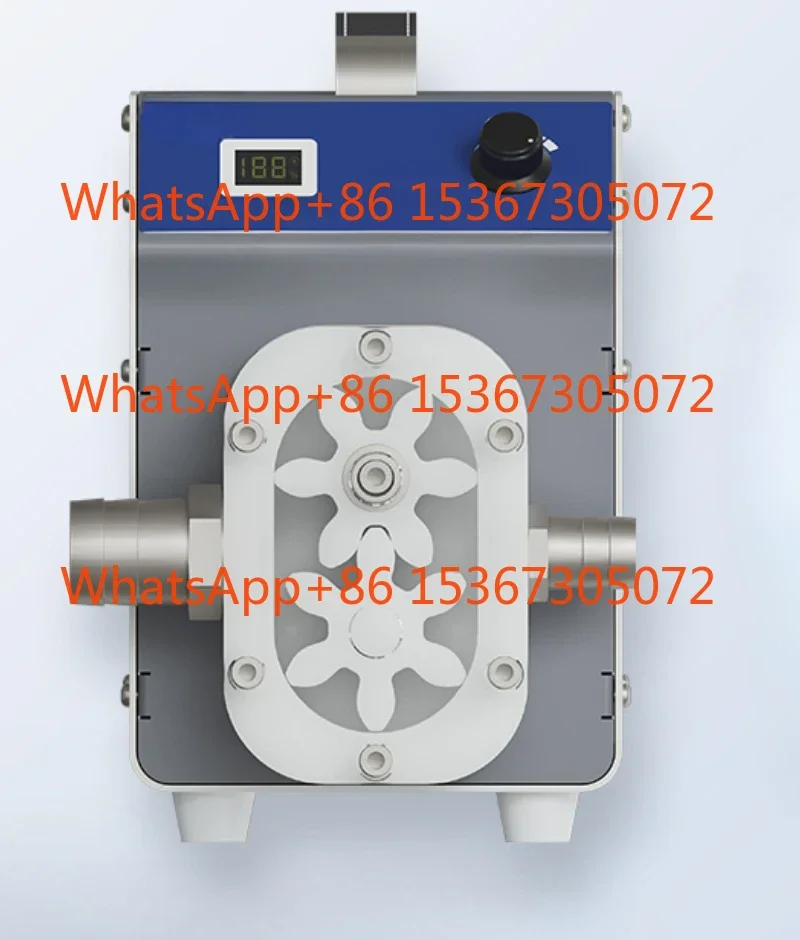 

220 В/110 В, высокая скорость потока, перекачивающий насос для вязкой жидкости, шестеренный насос для меда, йогурта, шоколадного соуса, эмульсионный насос, инструмент для розлива