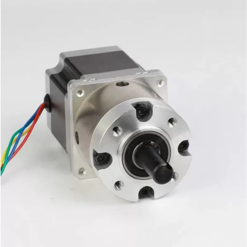 57 Planetary Gear Reducer Stepper Motor 56mm Height Multiple Gear Ratio for CNC and 3D Printing Equipment