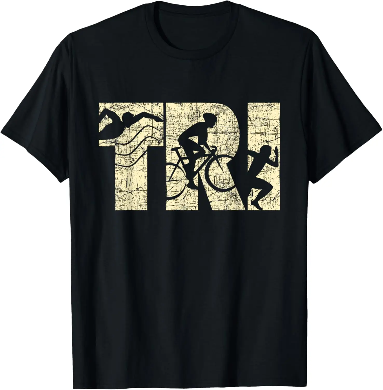 

Tri - Triathlon Triathlete Marathoner Athlete Sports Lover T-Shirt