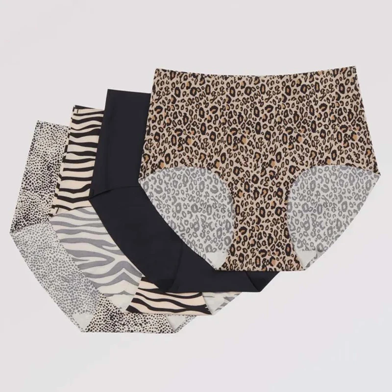 Meet'r  Oversize Underwear Panties Breathable Skin Friendly Lingerie Cotton Mid-rise Stretch Tummy Control Briefs