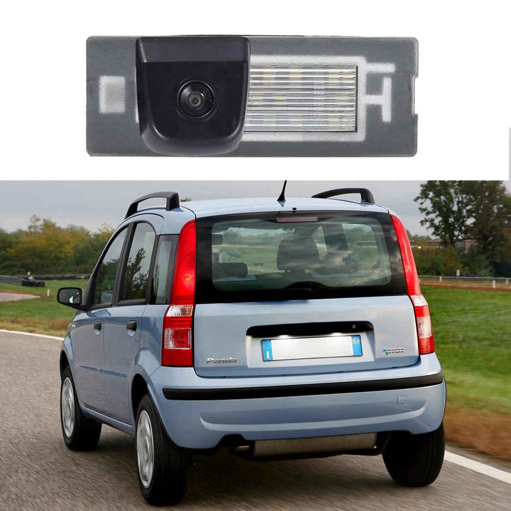 Navinio CCD Chip reversing car camera  for Fiat Panda Mk3 Mk4 Type 169 312 319 2003-2012  Wasserdicht