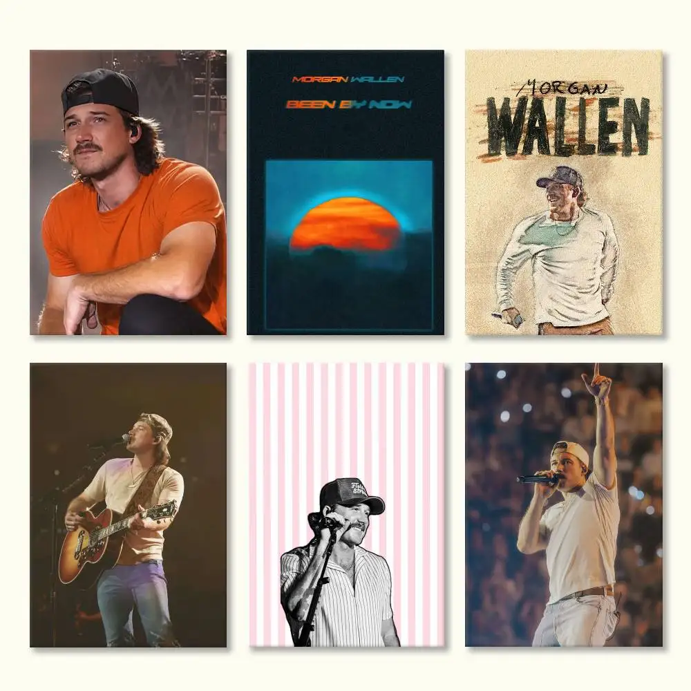 M-morgan wallen Been By Now Poster HD Quality Wall Art Retro Posters For Home Room Wall Decor Self Adhesive