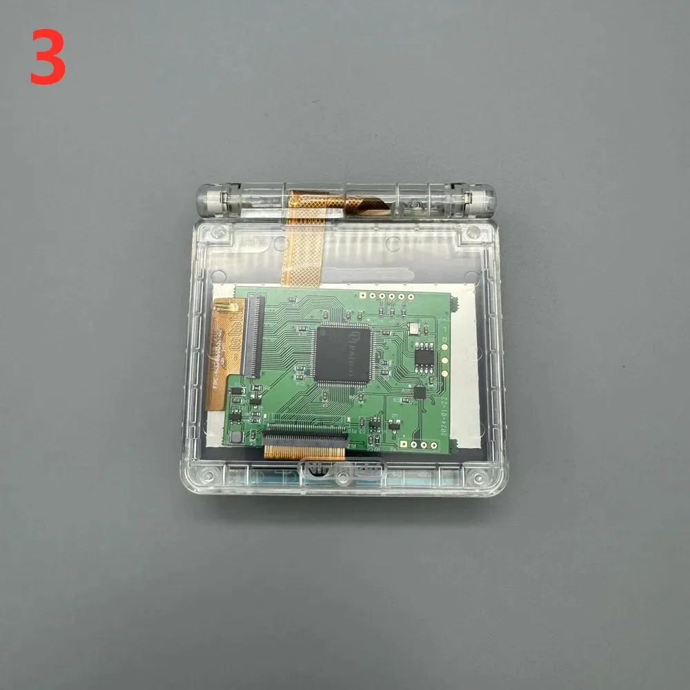2025 new GBASP IPS LCD 2.9 "IPS high brightness LCD and shell kit for Gameboy advance SP