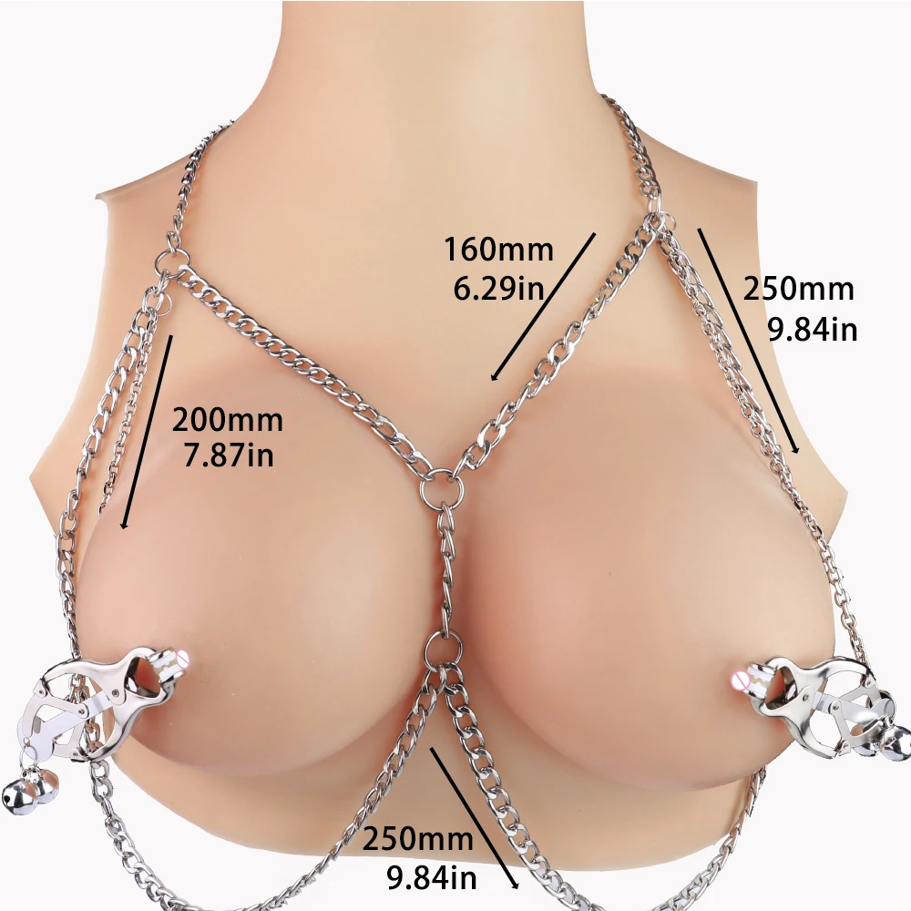 FRKO Butterfly Metal Nipple Clamps Female Milk Clip With Chain Breast Clitoris Massage SM Sex Toys For Women Lover Games 18+