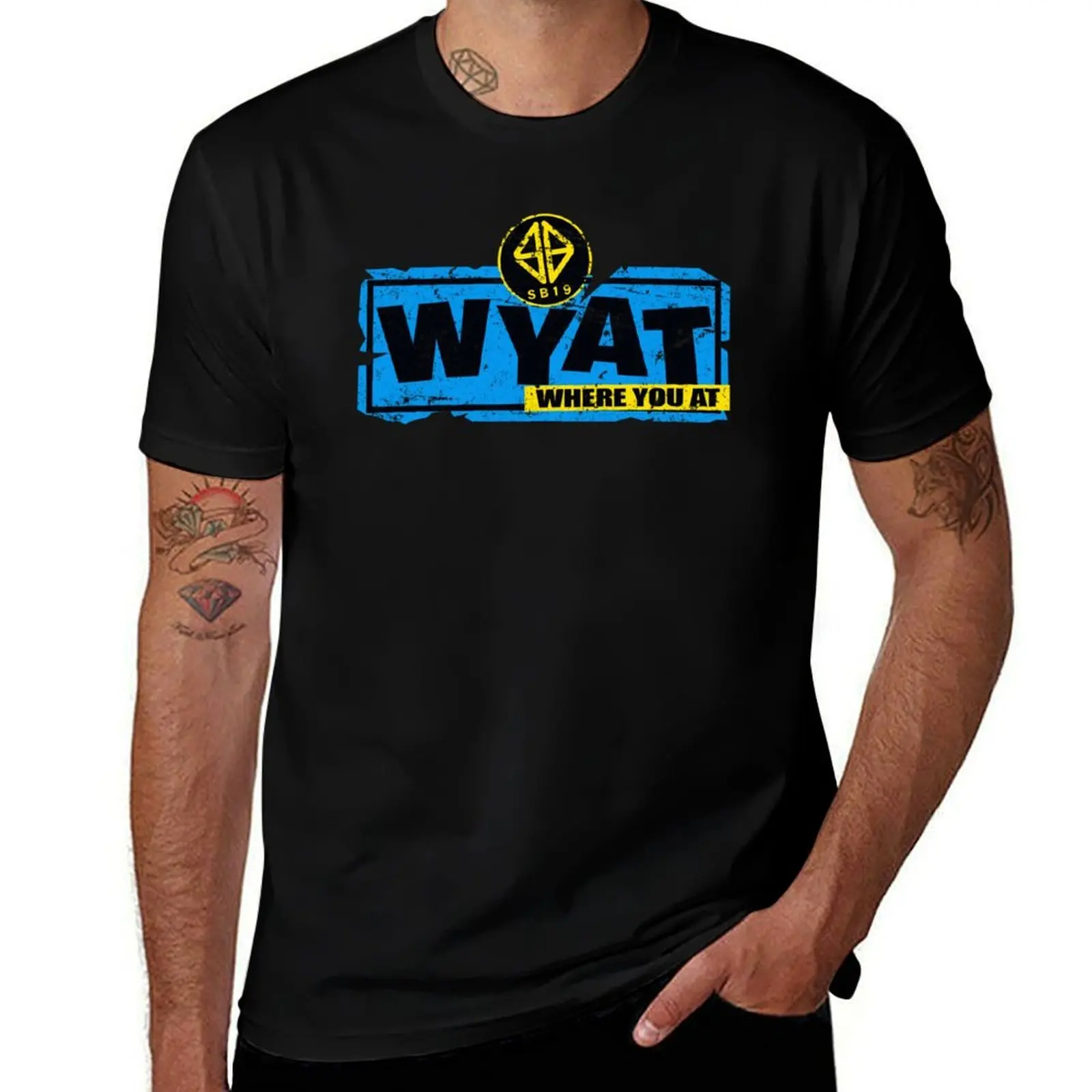 

SB19 WYAT WHERE YOU AT T-Shirt printed t shirts for man man t shirt graphic T-Shirt