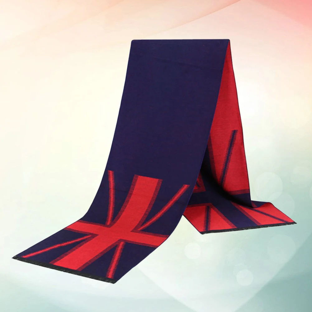 

Winter Scarf for Men Long Cotton Scarves Soft Material Durable Comfortable Perfect Gift Men Neckerchief Stylish