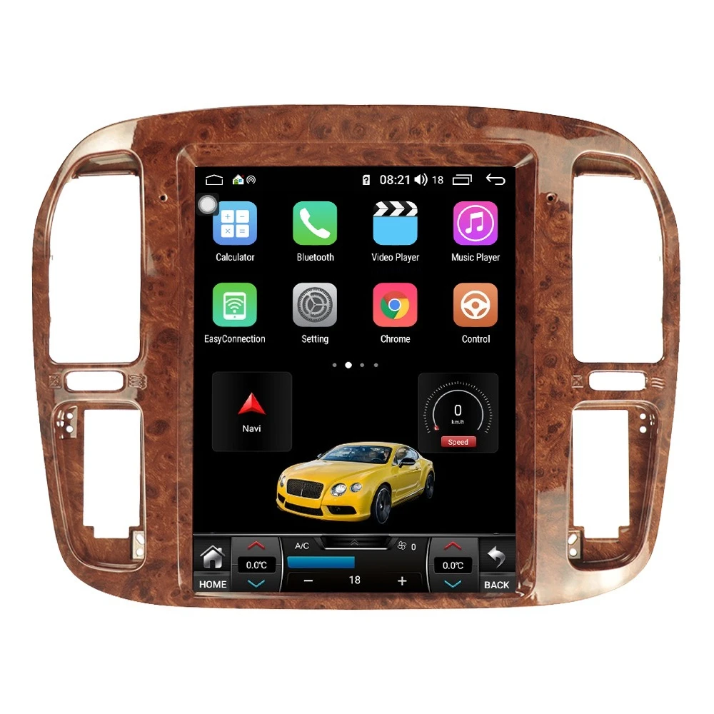 

12.1 Inch Carplay for LX470 1998-2002 Wide Touch Screen Multimedia Player Android 13 Navigation Car Radio Head Unit