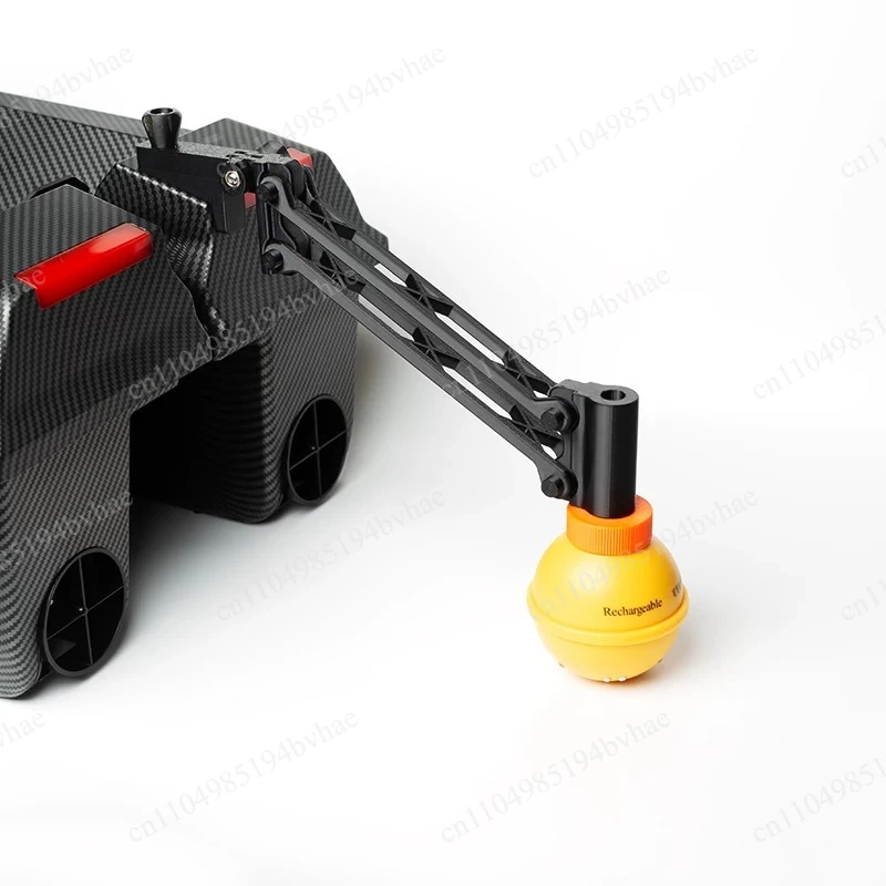 Deeper Fish Detector Bracket, Fearless Water Bat Sonar, Three-axis Double Bar Rocker Arm