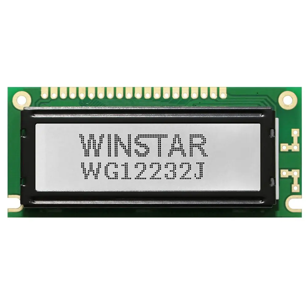WG12232J-TFH-N # Módulo LCD gráfico WINSTAR de 122x32, pantalla COB de 2,2 pulgadas, retroiluminación blanca, nuevo y original, 1 unidad/lote