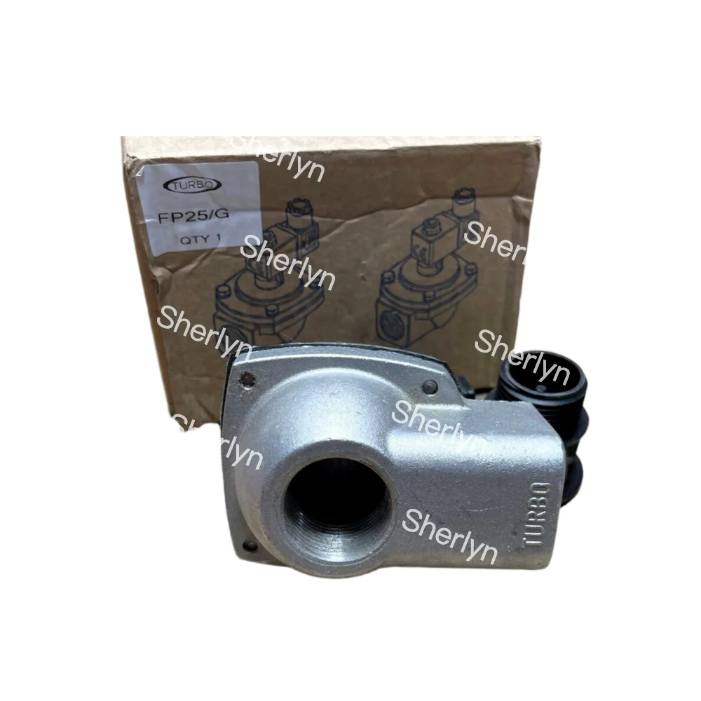 TURBO FP25 Right Angle Pulse Valve 1-inch Pulse Valve Electromagnetic Pulse Valve with Coil