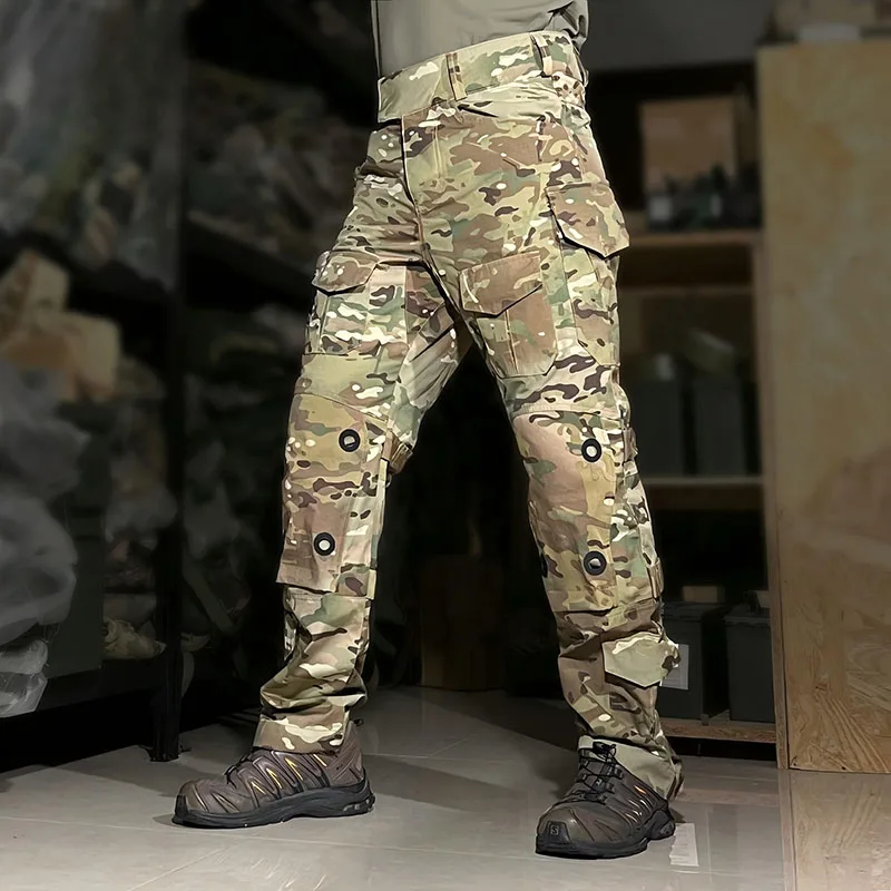 Reproduction Of L9 Tactical Pants, Original MC Camouflage Fabric, Nylon Cotton, NYCO Pants, Love To Use Cavalry
