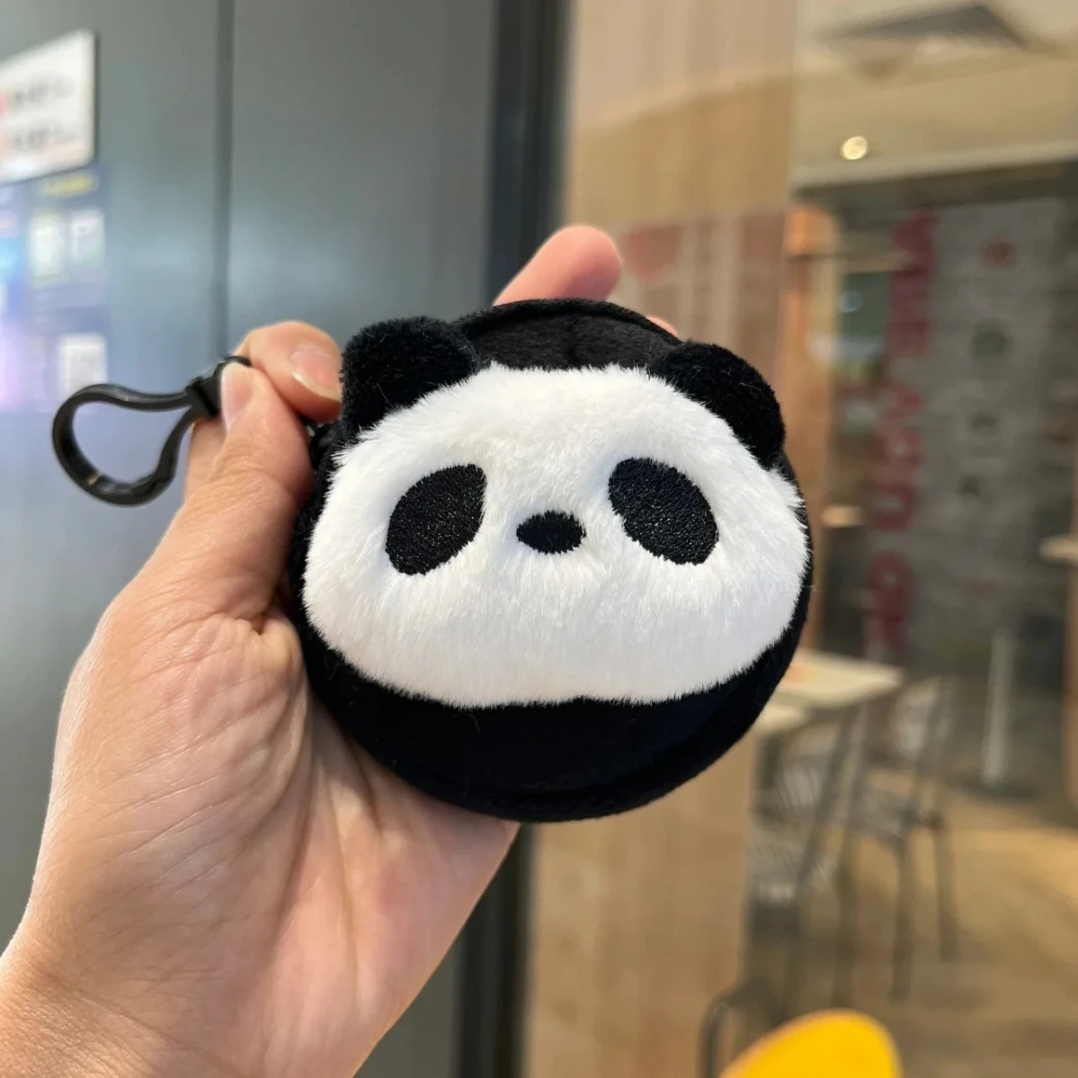 

Purse Plush Panda Gift Mini Wallet Handbag Cartoon Crossbody Bag Backpack Plush Toy Plush Doll Bag Student