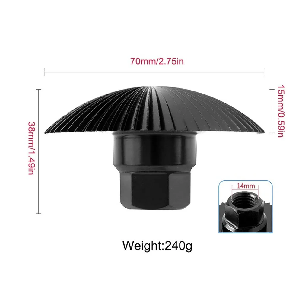 50/70mm Grinding Head For Angle Grinder Woodworking Sanding Disc Metal Cutting Tool Power Tools Accessories