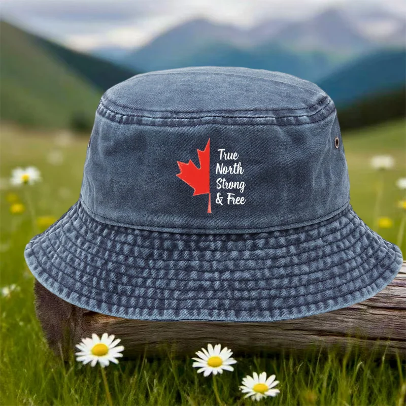 An Outdoor Sports and Leisure Fisherman Hat, Printed with the Words 