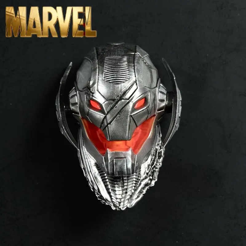 

Сувенирный магнит на холодильник в виде шлема Ултрона из серии Marvel Avengers, выполненный из смолы, для украшения дома, кухни или стены, для фанатов Marvel.