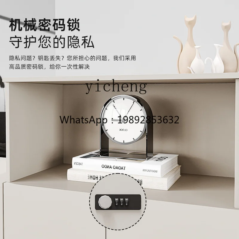 GZ file cabinet, low cabinet, white wooden floor-to-ceiling data cabinet