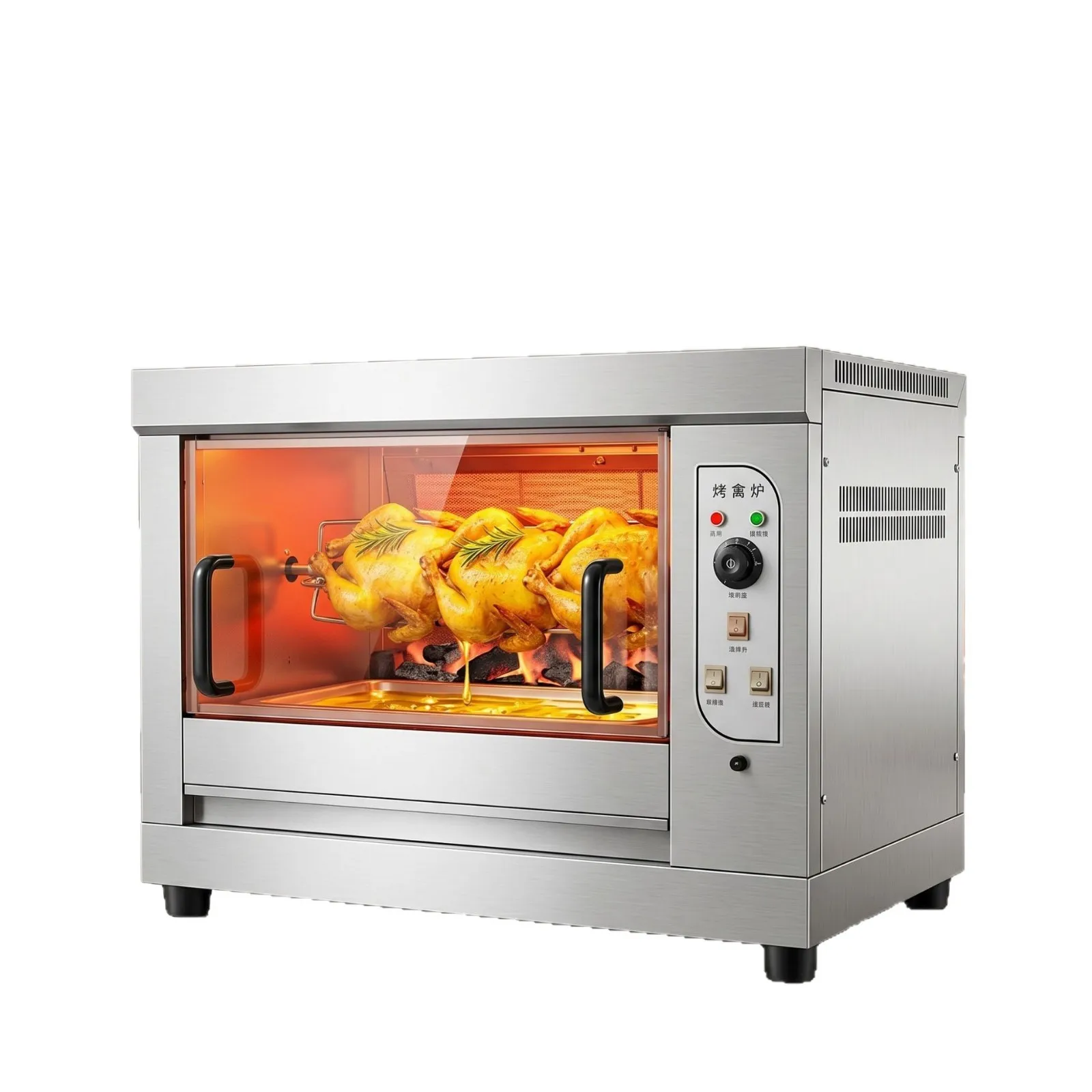 CX commercial stainless steel rotary roast chicken oven roast chicken donkey oven fully automatic temperature control