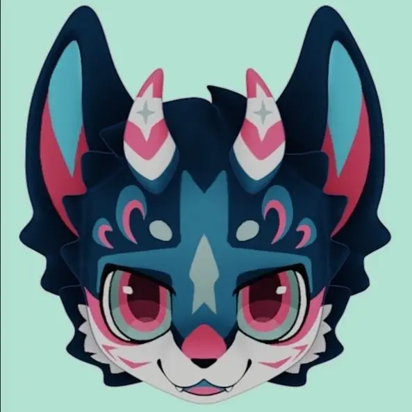 3D Printing Realistic Style Kemono Fursuit Headbase Furry Cosplay Costumes Accessories Cosplay Kigurumi Base Mask Kemono