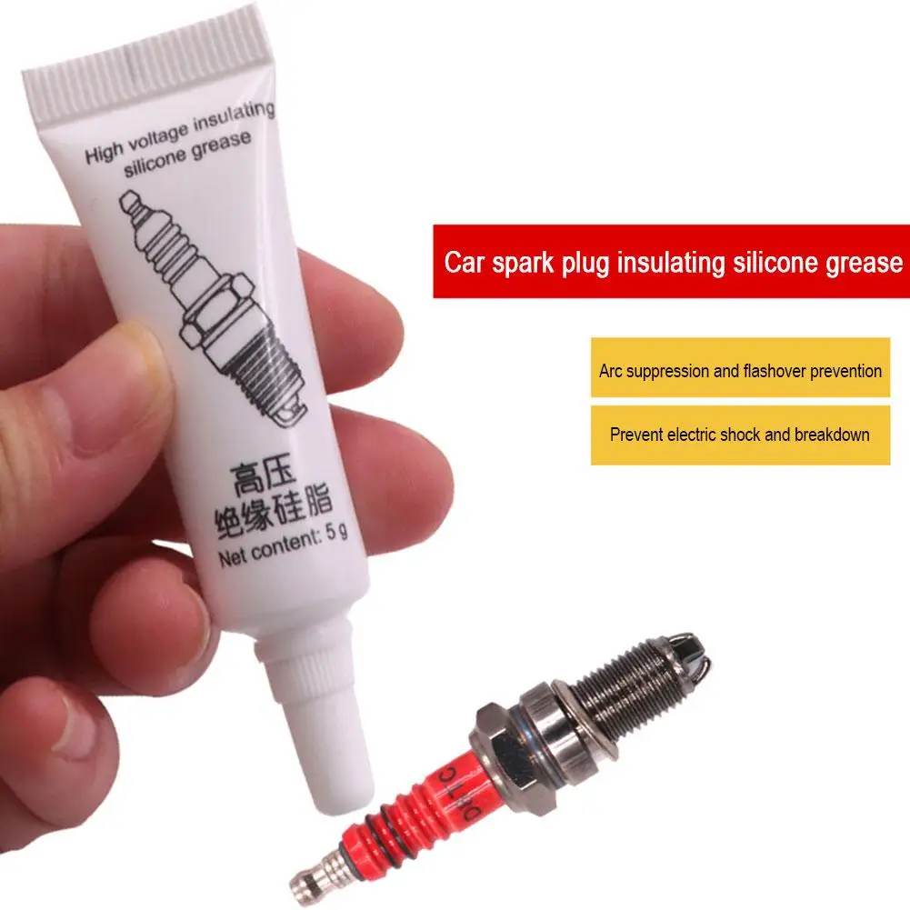 Automobile Spark Plug High Voltage Insulating Grease Ignition Coil Silicone Grease High and Low Temperature Corrosion Resistance