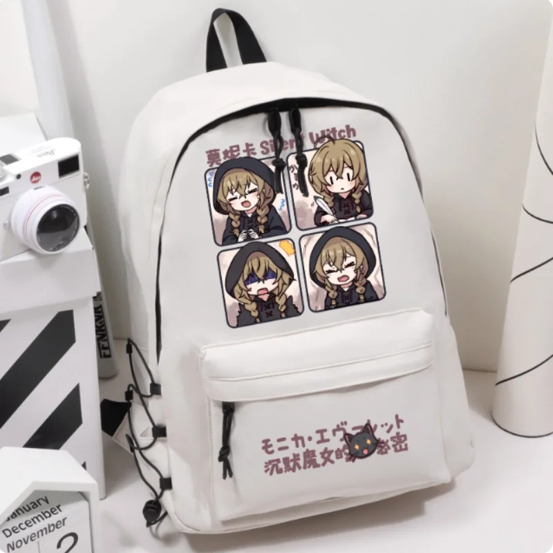 

Аниме Бесшумная ведьма мультяшная сумка для женщин и мужчин модный студенческий рюкзак для отдыха подростков сумка B2401