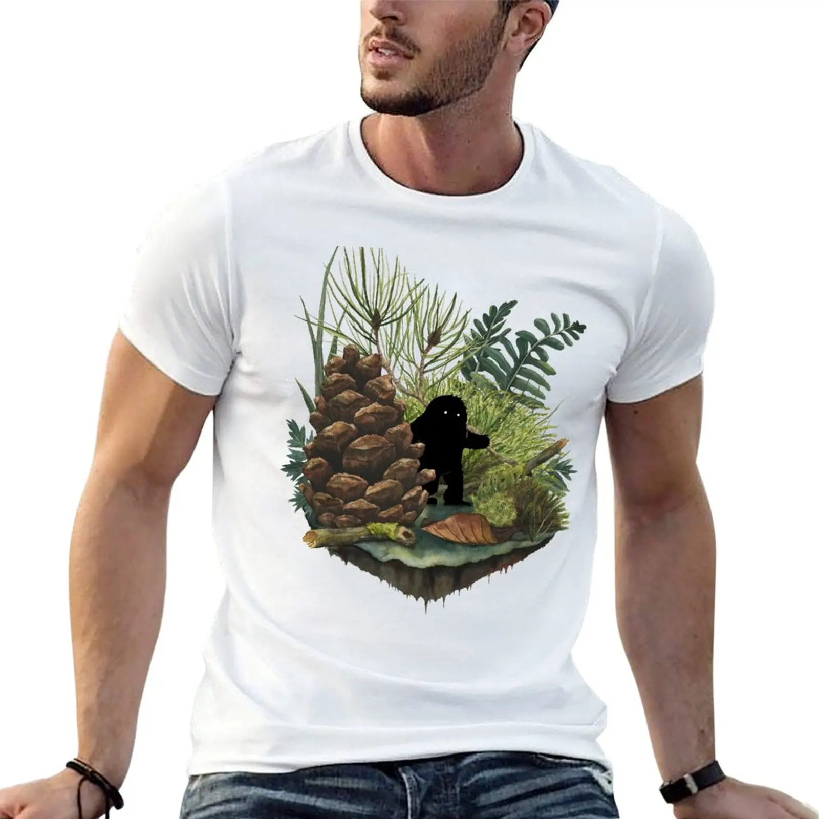 Tiny Sasquatch T-Shirt High Quality Durable T-Shirt